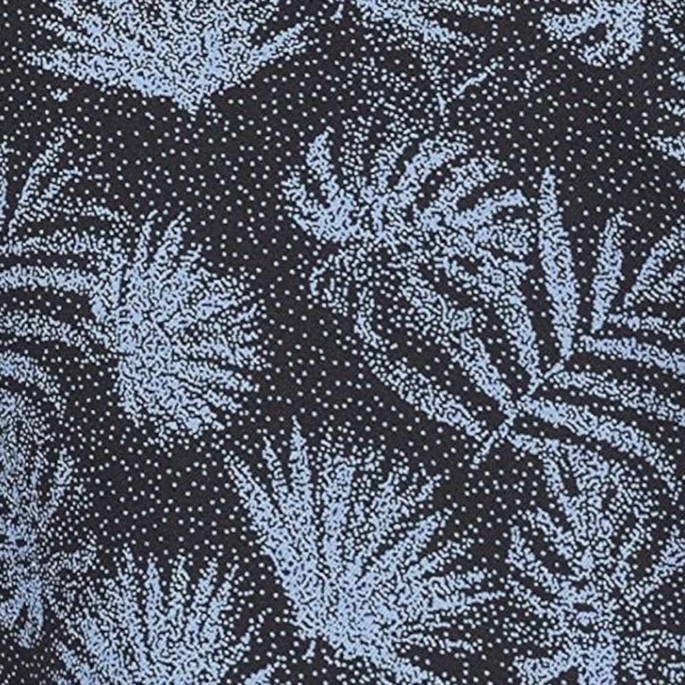 Nat Nast Mens Button Down Shirt Tropical Silk Blue Palm Tree Vacation Size Large - Picture 14 of 14